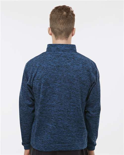 Men's Cosmic Fleece Quarter-Zip Sweatshirt - Royal Fleck