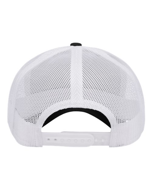 Retro Trucker Cap - Black/ White