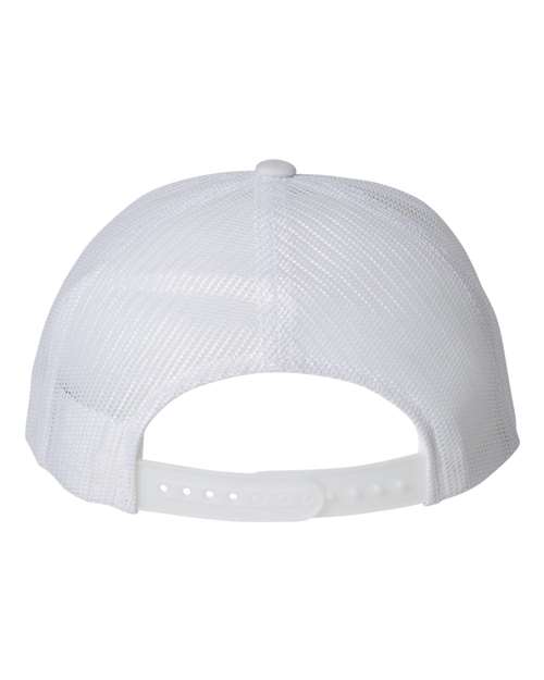 Retro Trucker Cap - White