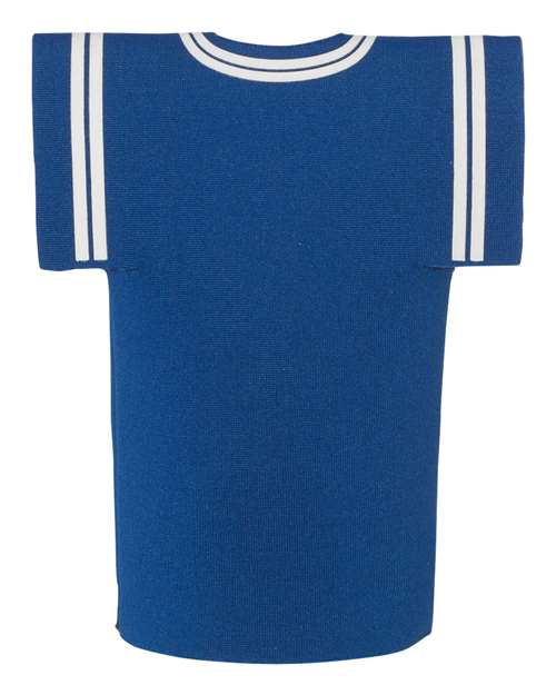 Collapsible Jersey Foam Can & Bottle Holder - Royal