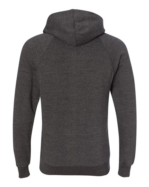 Unisex Special Blend Raglan Full-Zip Hooded Sweatshirt - Carbon