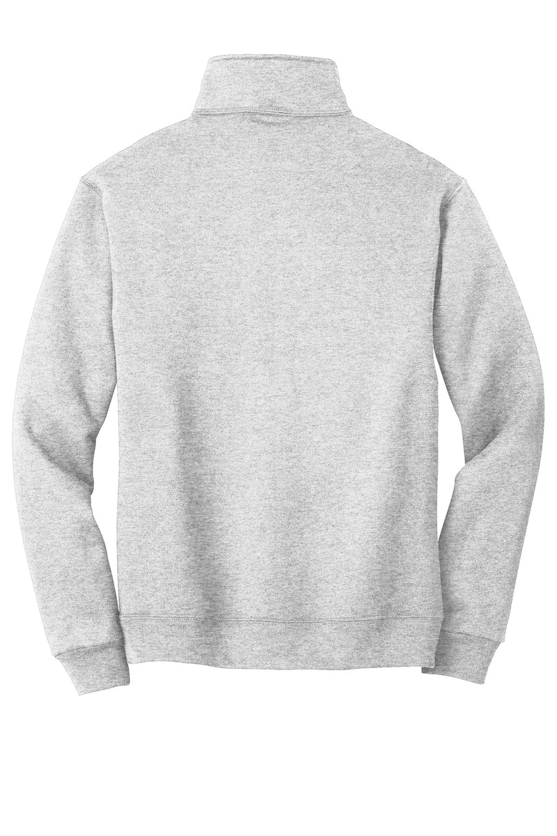 Jerzees Super Sweats NuBlend - 1/4-Zip Sweatshirt with Cadet Collar - Ash
