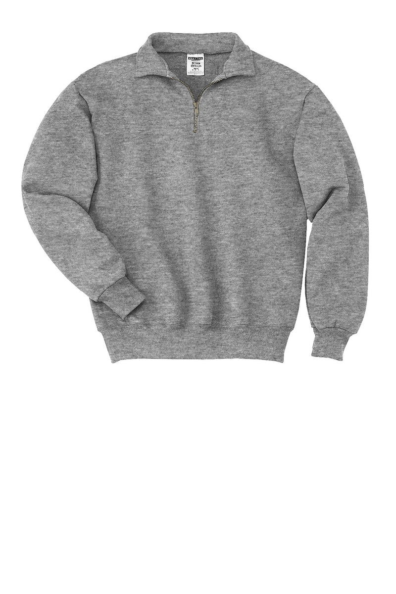 Jerzees Super Sweats NuBlend - 1/4-Zip Sweatshirt with Cadet Collar - Oxford