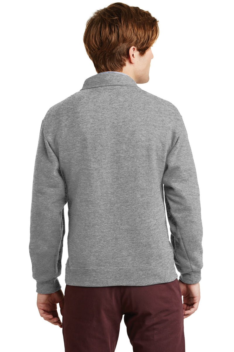 Jerzees Super Sweats NuBlend - 1/4-Zip Sweatshirt with Cadet Collar - Oxford