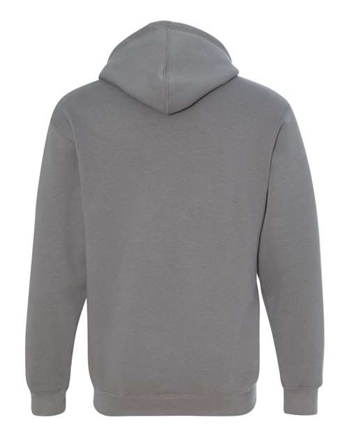 Unisex USA-Made Full-Zip Hooded Sweatshirt - Charcoal