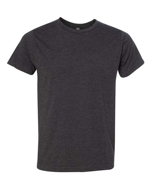 Unisex USA-Made 50/50 Fine Jersey T-Shirt - Heather Charcoal