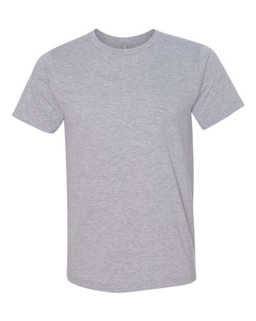 Unisex USA-Made 50/50 Fine Jersey T-Shirt - Heather Grey