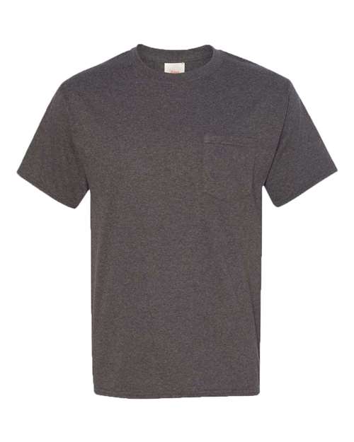 Men's Authentic Pocket T-Shirt - Charcoal Heather