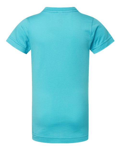Girls' Fine Jersey Tee - Caribbean