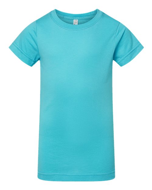 Girls' Fine Jersey Tee - Caribbean