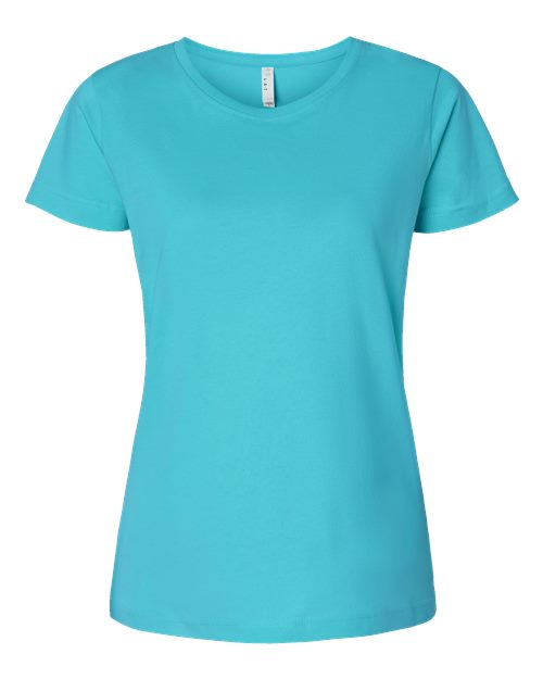 Women's Fine Jersey Tee - Caribbean