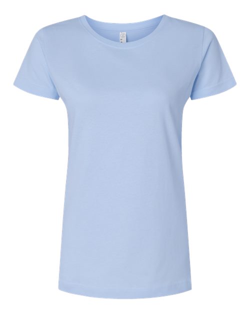 Women's Fine Jersey Tee - Light Blue