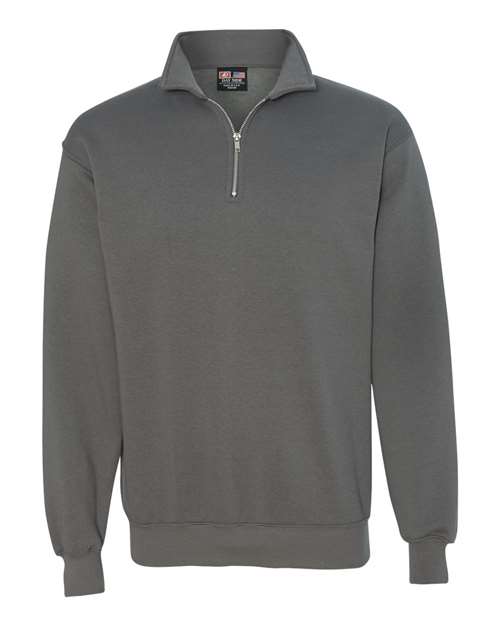 Unisex USA-Made Quarter-Zip Sweatshirt - Charcoal