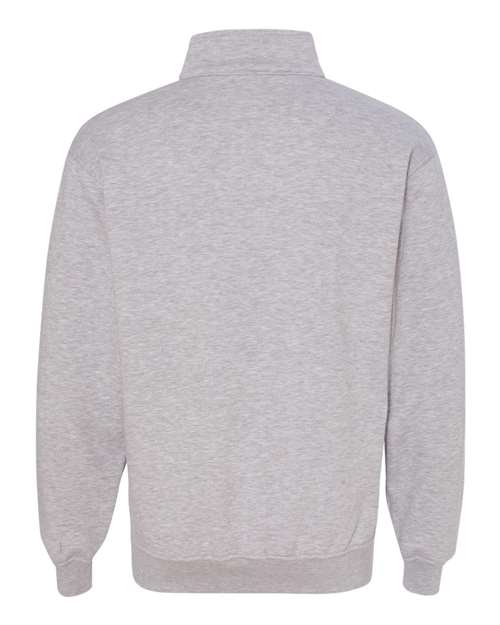 Unisex USA-Made Quarter-Zip Sweatshirt - Dark Ash