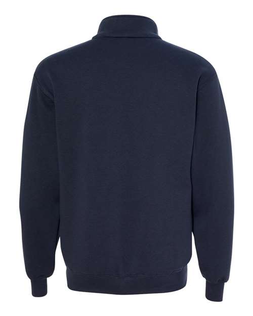 Unisex USA-Made Quarter-Zip Sweatshirt - Navy