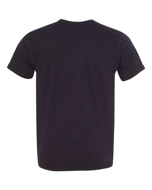 Unisex USA-Made Fine Jersey T-Shirt - Black