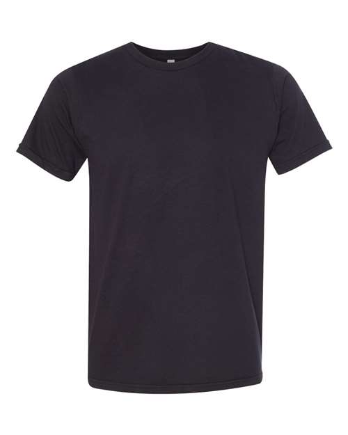 Unisex USA-Made Fine Jersey T-Shirt - Black