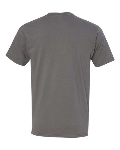 Unisex USA-Made Fine Jersey T-Shirt - Charcoal