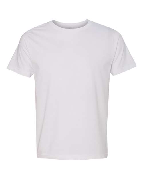 Unisex USA-Made Fine Jersey T-Shirt - White