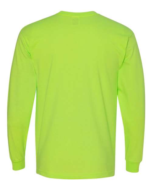Unisex USA-Made Long Sleeve T-Shirt - Lime Green