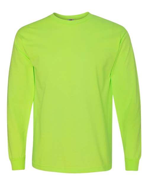 Unisex USA-Made Long Sleeve T-Shirt - Lime Green