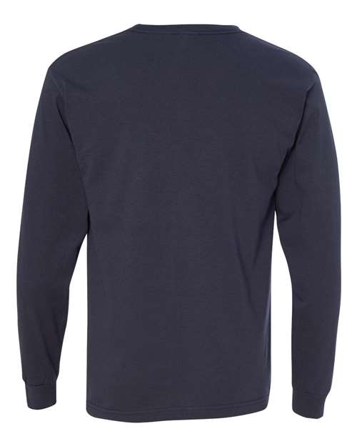 Unisex USA-Made Long Sleeve T-Shirt - Navy