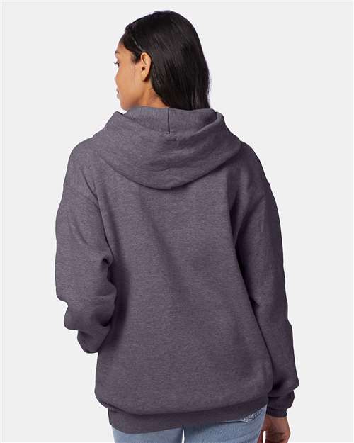 Unisex EcoSmart® Hooded Sweatshirt - Charcoal Heather