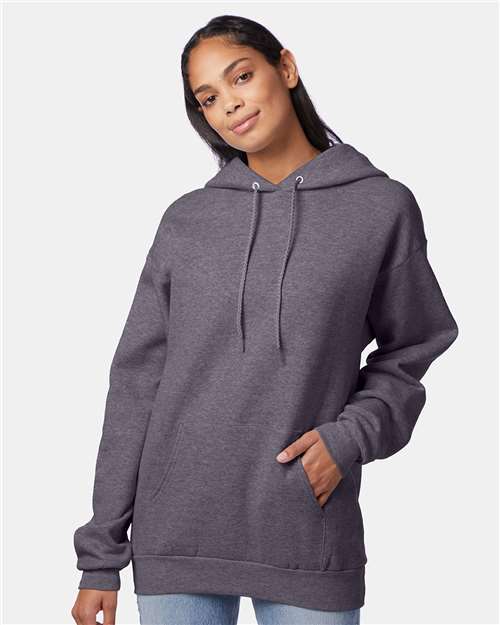Unisex EcoSmart® Hooded Sweatshirt - Charcoal Heather