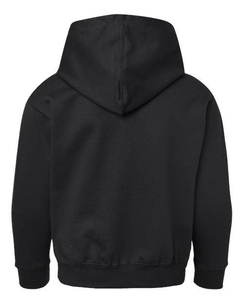 Youth Fleece Hoodie Sweatshirt - Black
