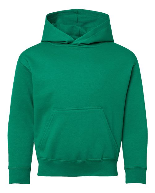 Youth Fleece Hoodie Sweatshirt - Kelly