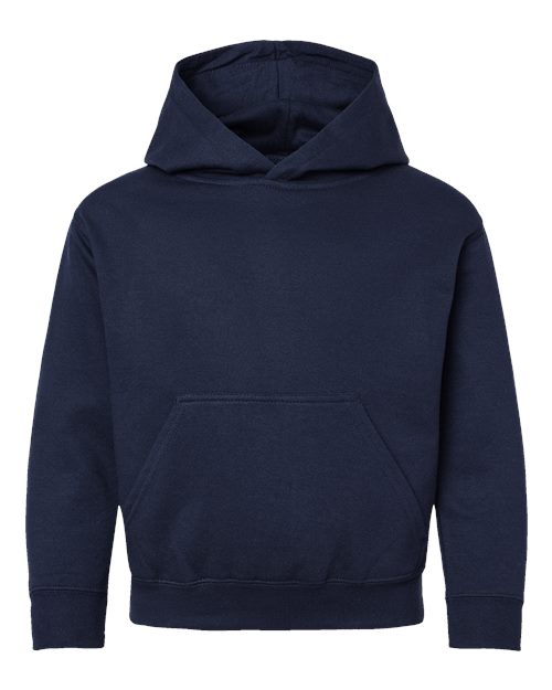 Youth Fleece Hoodie Sweatshirt - Navy