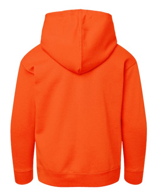 Youth Fleece Hoodie Sweatshirt - Orange