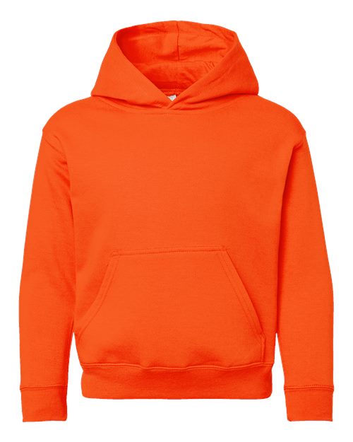 Youth Fleece Hoodie Sweatshirt - Orange