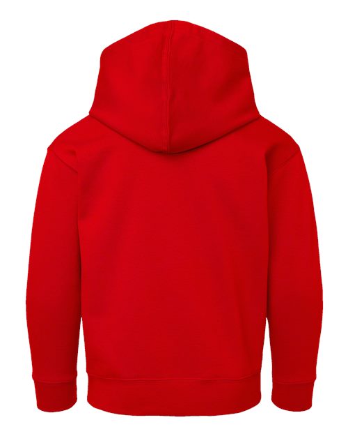 Youth Fleece Hoodie Sweatshirt - Red