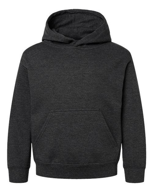 Youth Fleece Hoodie Sweatshirt - Vintage Smoke