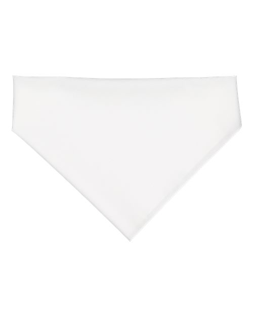 USA-Made Doggie Bandana - White