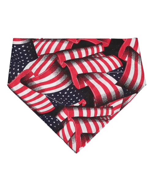USA-Made Doggie Bandana - Flag