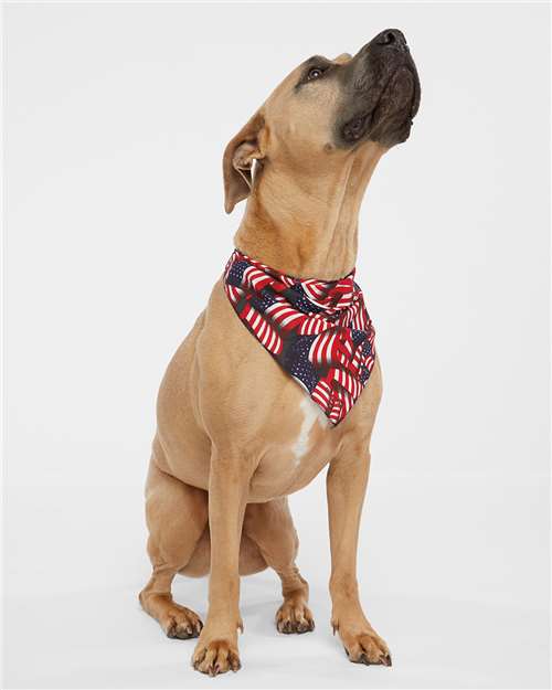 USA-Made Doggie Bandana - Flag