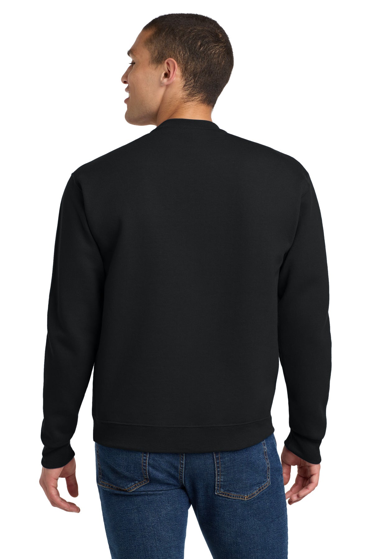 Jerzees Super Sweats NuBlend - Crewneck Sweatshirt - Black