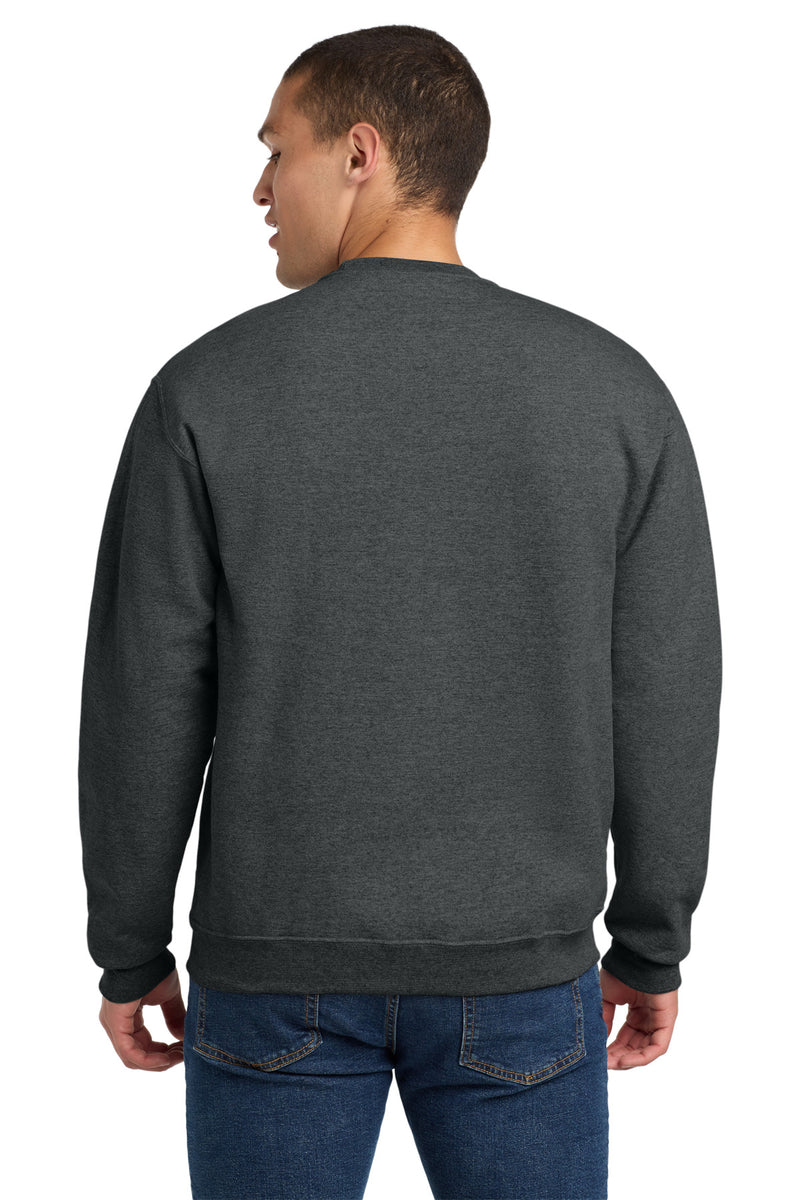 Jerzees Super Sweats NuBlend - Crewneck Sweatshirt - Black Heather
