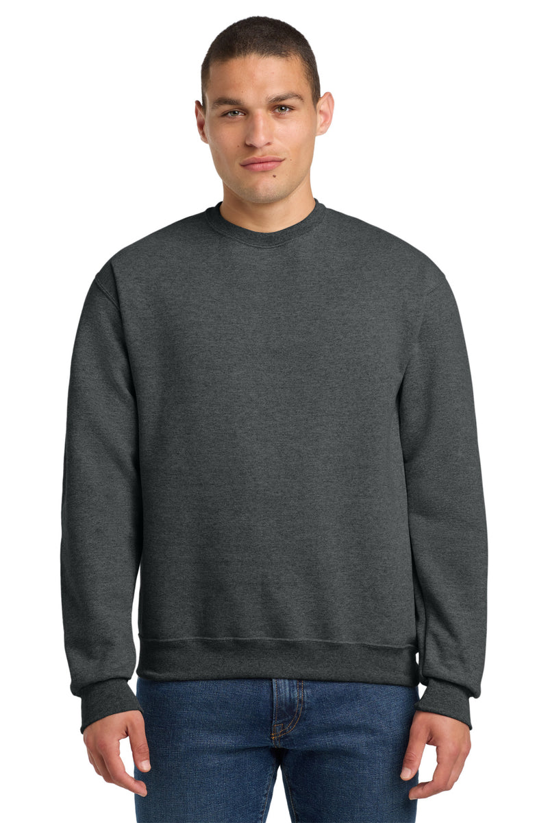 Jerzees Super Sweats NuBlend - Crewneck Sweatshirt - Black Heather