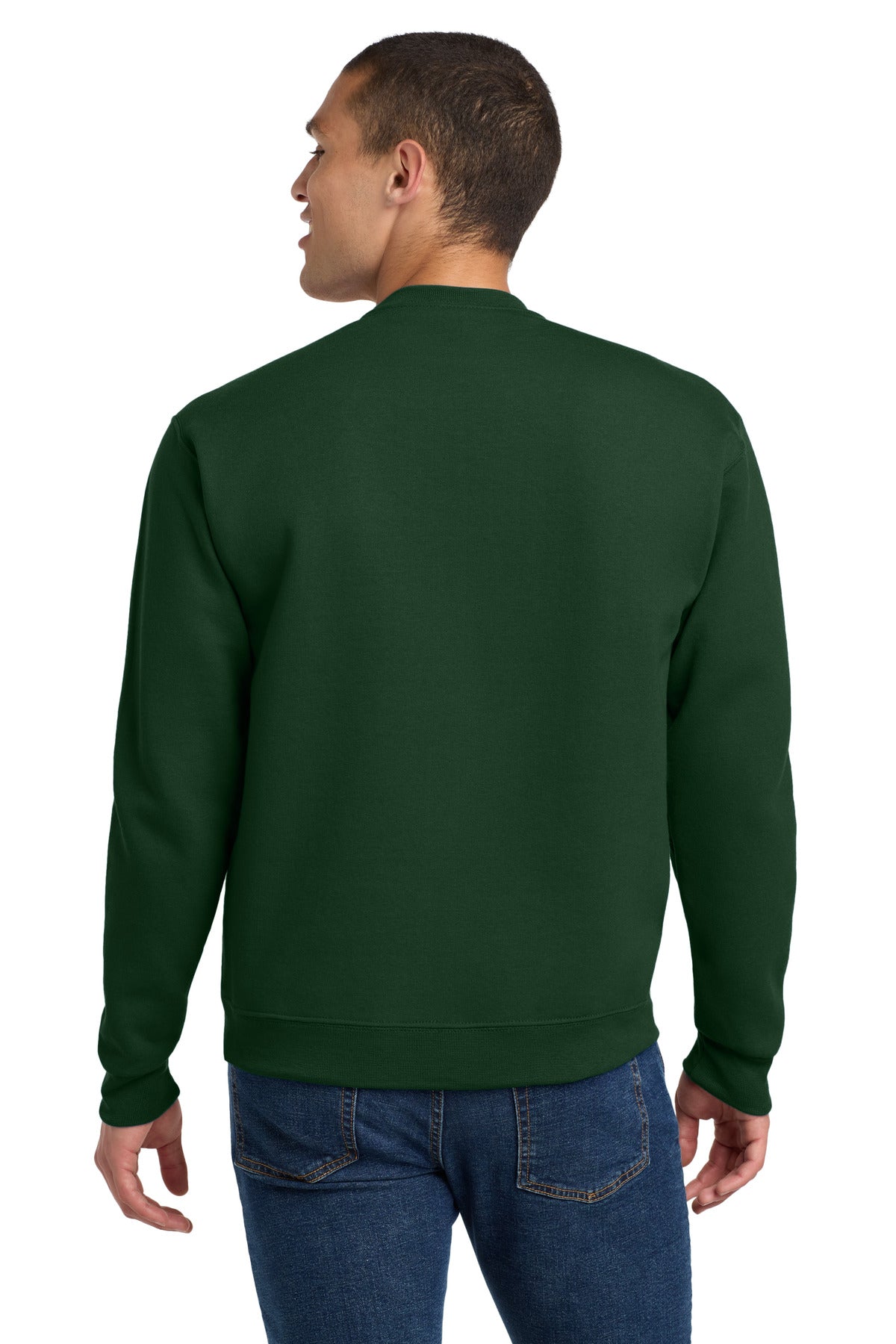 Jerzees Super Sweats NuBlend - Crewneck Sweatshirt - Forest Green