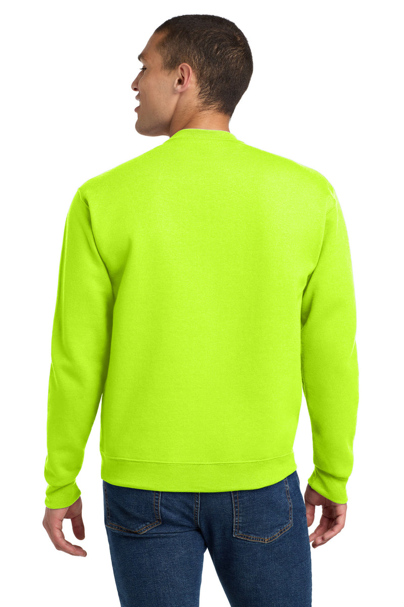 Jerzees Super Sweats NuBlend - Crewneck Sweatshirt - Safety Green