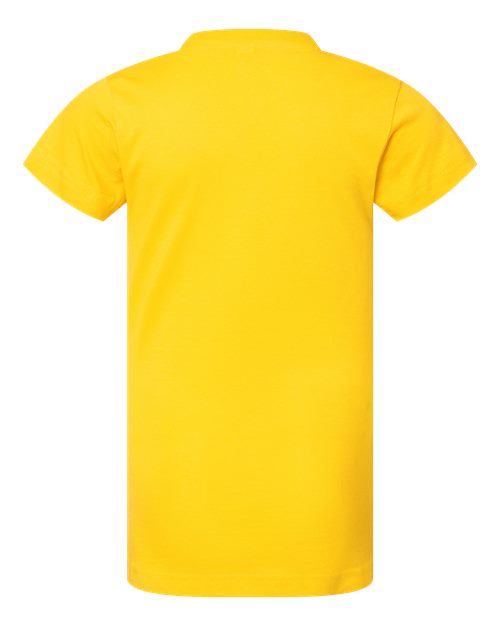 Girls' Fine Jersey Tee - Yellow