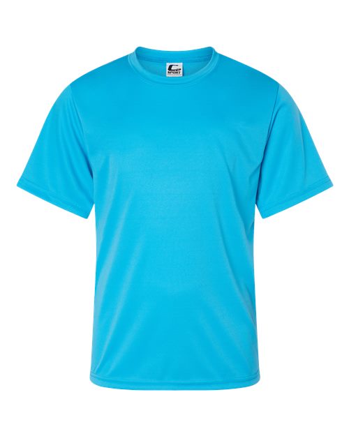 Youth Performance T-Shirt - Electric Blue