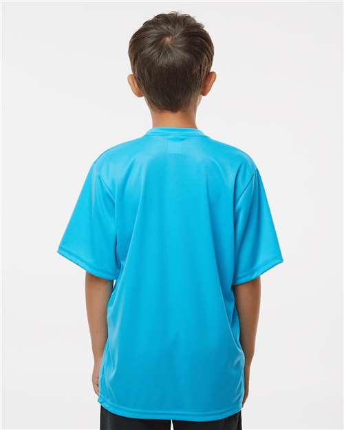 Youth Performance T-Shirt - Electric Blue
