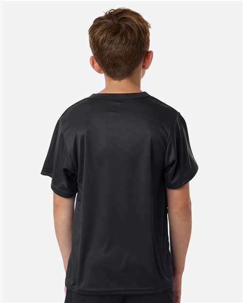 Youth B-Core Placket Jersey - Black