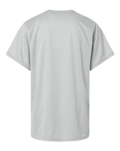 Youth B-Core Placket Jersey - Silver