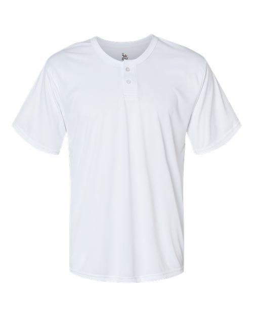 Men's B-Core Placket Jersey - White