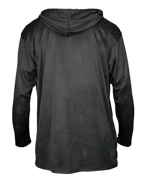 Unisex B-Core Hooded Long Sleeve T-Shirt - Black